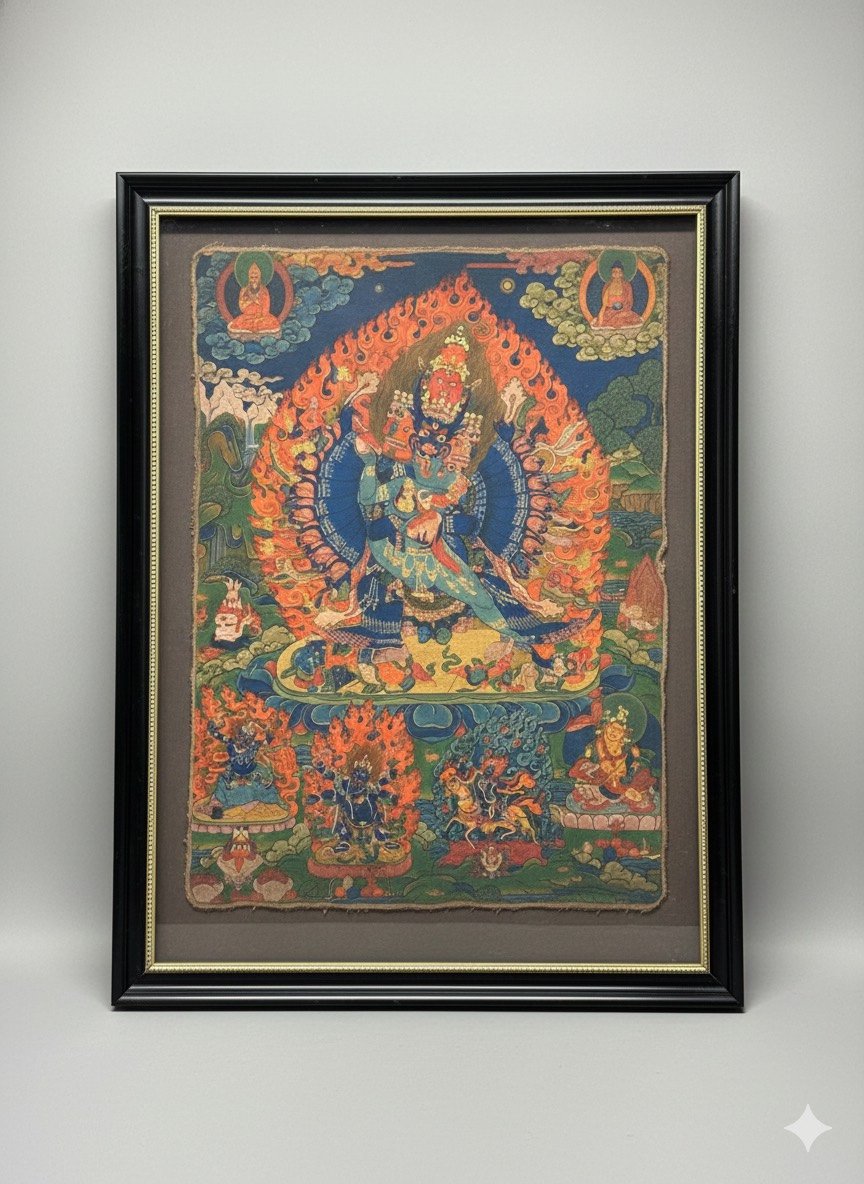 Wrathful Deity Thangka