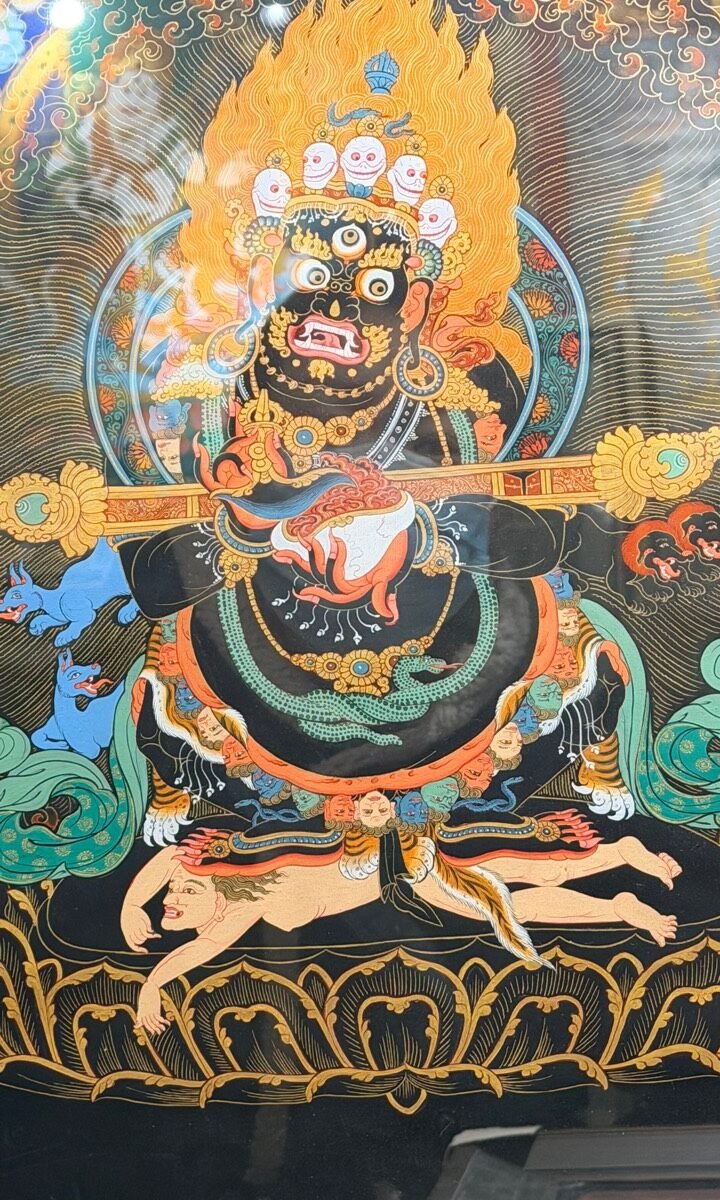 Wrathful Protector Thangka