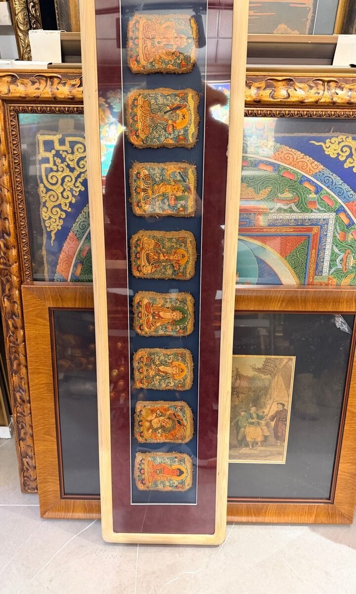 Eight Miniature Sacred Figures