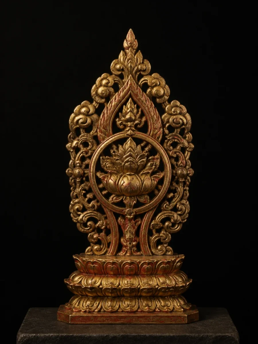 Gilded Lotus Openwork · concept display